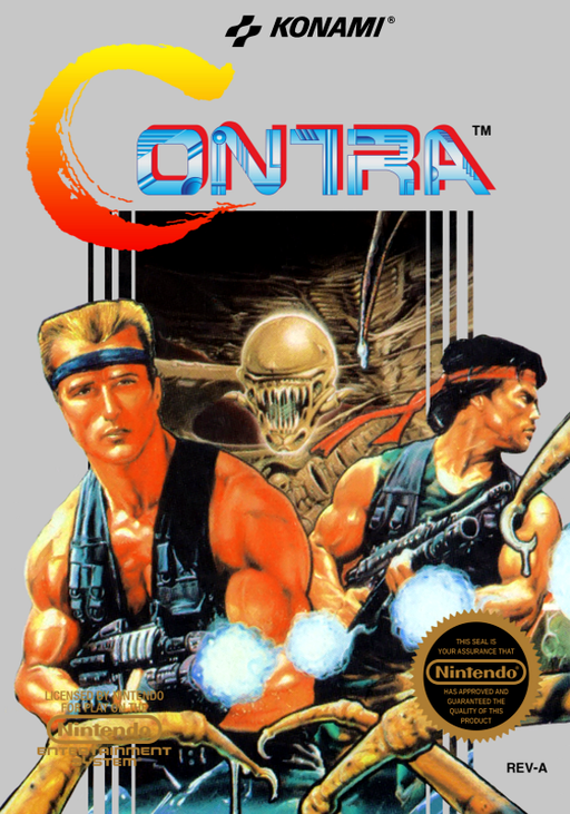 Contra (USA) box art